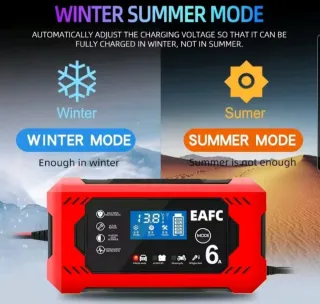 Arrancador de Batería Coche 12V EAFC 6A