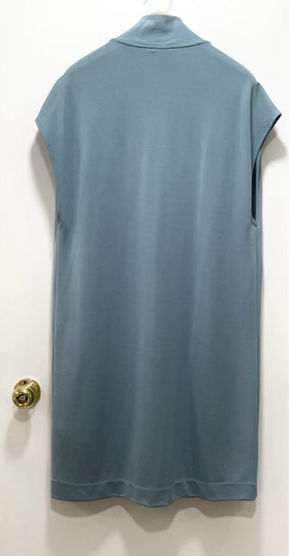 Vestido COS verde agua con lazada