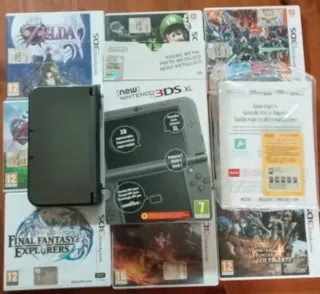 Nintendo 3DS XL + 9 giochi