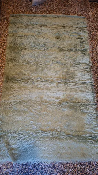 Set 3pz Tappeti Pelo Verde