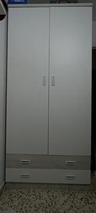 Armario 2 puertas y 2 cajones