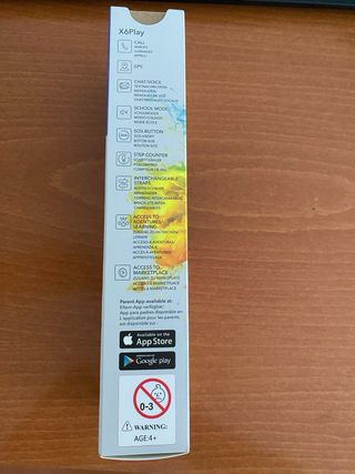 Xplora X6Play 2ª Gen Smartwatch Negro