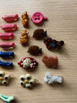 Nina Ganchos de Pelo con Caja Regalo