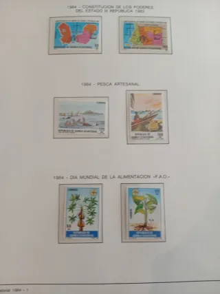 Colección Sellos Guinea Ecuatorial 1968-1993