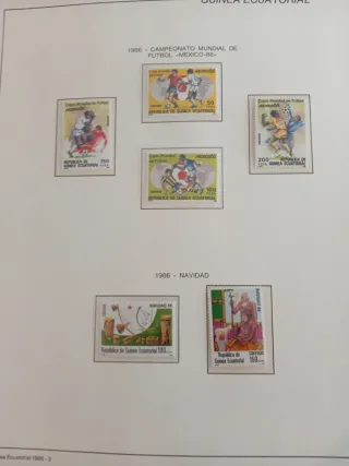 Colección Sellos Guinea Ecuatorial 1968-1993
