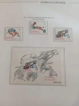Colección Sellos Guinea Ecuatorial 1968-1993