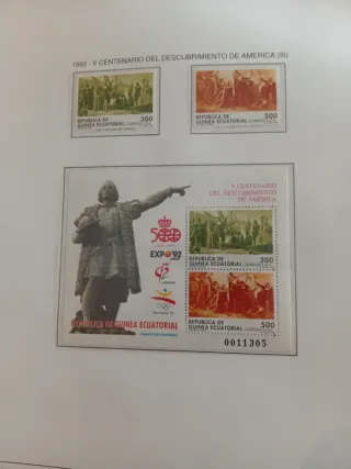 Colección Sellos Guinea Ecuatorial 1968-1993