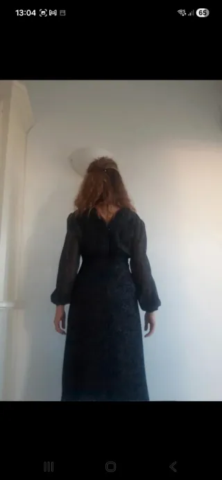 Abito lungo Pinko nero (taglia 42 italiana)