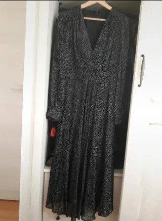 Abito lungo Pinko nero (taglia 42 italiana)