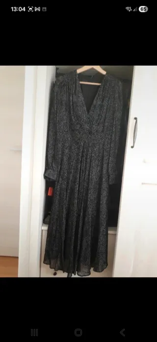 Abito lungo Pinko nero (taglia 42 italiana)