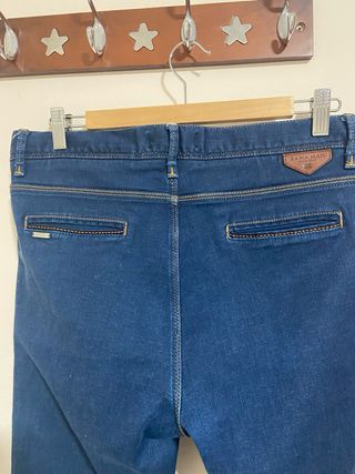 Mango Man Jeans Talla 44 Azul