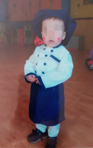 Disfraz Cocinero/a Infantil Talla 2/3