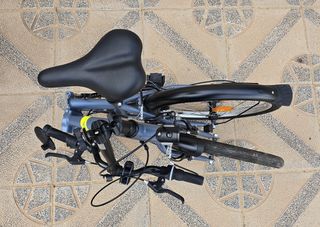 Bicicleta Plegable B'Twin Tilt 120 Gris