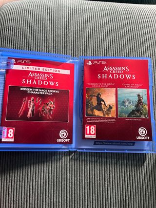 Assassin's Creed Shadows Edición Limitada PS5