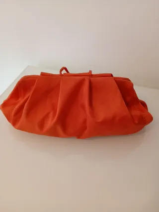 Bolso fiesta naranja Lamarthe