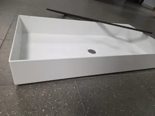 Lavamanos metálico lacado