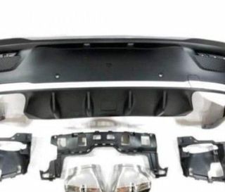 Difusor Trasero Mercedes C167 GLE 2020 Colas