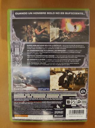 Army of Two Xbox 360