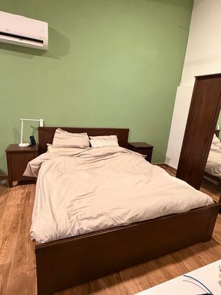 Cama 160 +2 mesitas de noche IKEA(Regalo Armario)