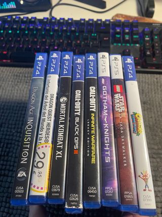 Juegos PS4/PS5: Dragon Age, Mortal Kombat, Star Wa