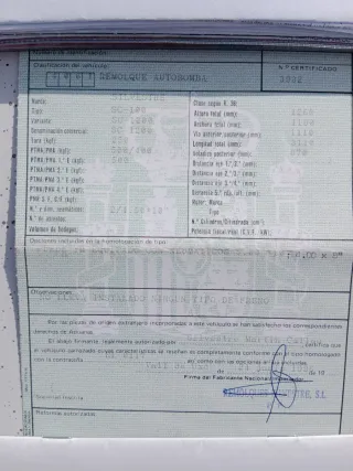 Cuba de fumigar con remolque