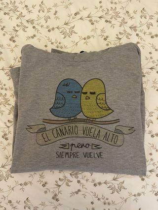 Sudadera con gorro Baifosinthesky (tallaje mujer)