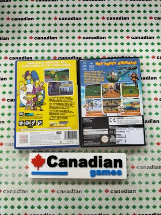 Los Simpson: El Videojuego PS2 y Super Monkey Ball