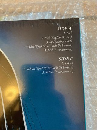 Yoasobi Idol Vinile Nuovo Sigillato