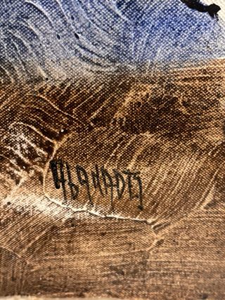 Cuadro de torero abstracto