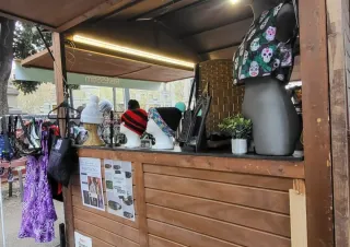 Riñonera artesanal efecto piel cocodrilo