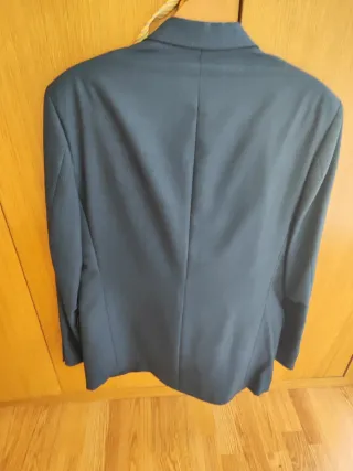 Traje de chaqueta azul