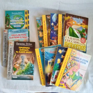 Libros Gerónimo Stilton. Lote 12 unidades o suelto