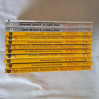 Libros Gerónimo Stilton. Lote 12 unidades o suelto