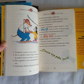 Libros Gerónimo Stilton. Lote 12 unidades o suelto