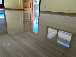 Abrillantado de mármol-terrazo – hidráulico-barro.