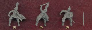 Figuras Caballería Turca Deli 1/72