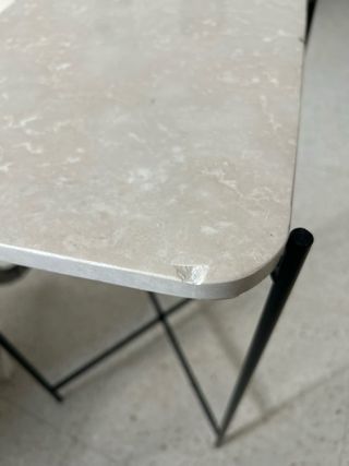 Mesa Auxiliar Zara Home Mármol y Metal