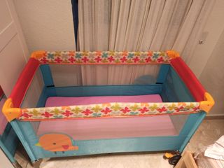 Cuna de viaje Jané doble altura + colchón