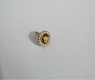 Pendiente Versace Oro 18K Circonita