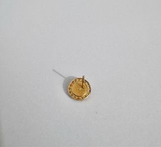 Pendiente Versace Oro 18K Circonita