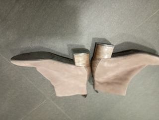 Botines Hispanitas rosa clarito Talla 35