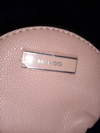 Monedero cartera Mango rosa