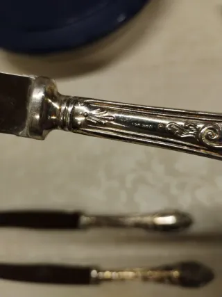 Coltelli da tavola in argento 800