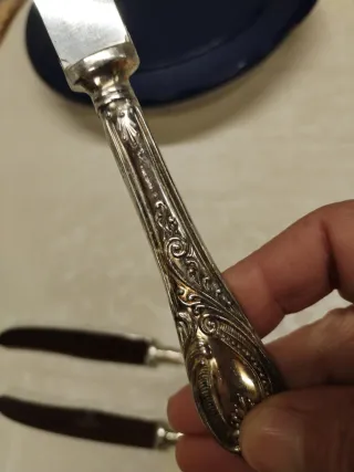 Coltelli da tavola in argento 800