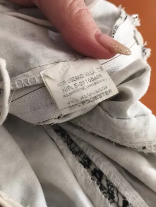 Traje de flamenca  volantes , de lozano villa t 46