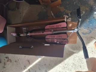 Patinete 3 ruedas rosa Park City