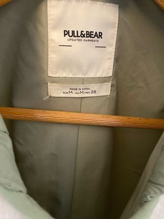 Chaqueta borreguito y acolchado verde/blanco