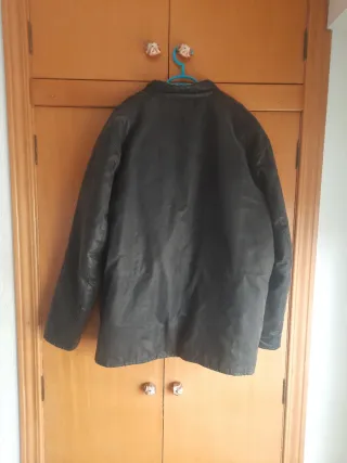 Chaqueta Barbour Negra Vintage Hombre