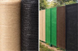 Malla de ocultacion y sombreo 1.5x20m 90% + 50 cli