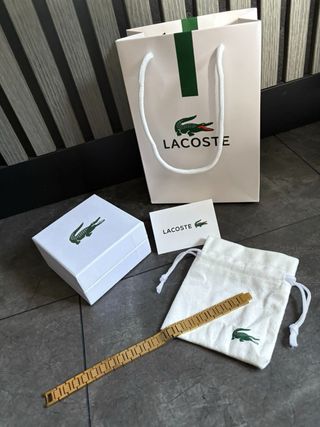 Pulsera Lacoste Dorada